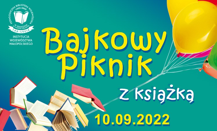 Grafika poglądowa przedstawia książki i baloniki.